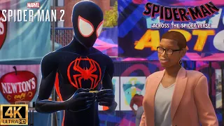 Miles Becomes Brooklyn Visions New Hero With The Across The Spider Verse Suit - Spider-Man 2 PS5