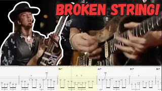 Stevie Ray Vaughan's Epic Solo Fail: String Breaks Mid-performance!