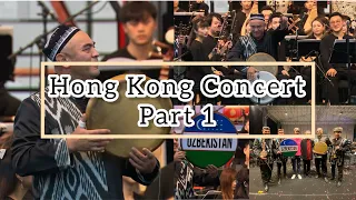 ABBOS KOSIMOV & ABBOS GROUP | HONG KONG 2023 | PART 1 | DOYRA | DRABUKA TABLA | FRAME DRUM |