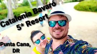 Catalonia Bavaró 5* Resort, Punta Cana, Dominican Republic - room, pool and beach tour 4k