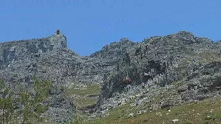 Two cimbers die on Table Mountain after tourist captures them on film