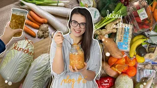 Běžný nákup, kimchi | vlog #6/2024 | MaruškaVEG