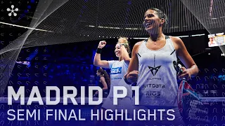 Madrid Premier Padel P1: Highlights Semifinal (Women)