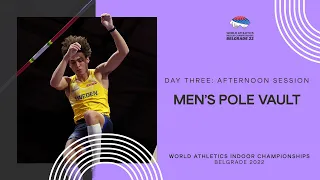 6.20M! Mondo Duplantis breaks pole vault world record | World Indoor Championships Belgrade 22