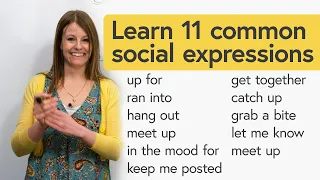 Easy English Conversation: 11 Common Social Expressions