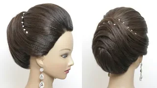New Bridal Updo. Wedding Hairstyle For Long Hair.