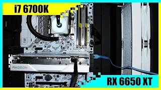 i7 6700K + RX 6650 XT Gaming PC in 2022 | Tested in 7 Games