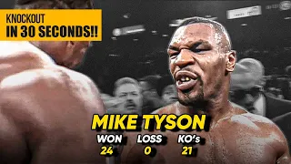 Tyson vs. Killing Machine! This fight was terrifying to watch...