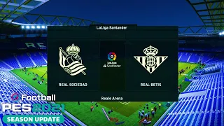 PES 2021 | Real Sociedad vs Real Betis - La Liga Santander 2020/21 Matchday 20 | Gameplay PC