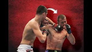 Nate Diaz landing beautiful combos on Donald Cerrone