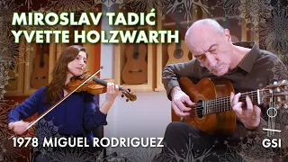 Béla Bartók's "6 Christmas Carols" by Miroslav Tadić & Yvette Holzwarth on a 1978 Miguel Rodriguez