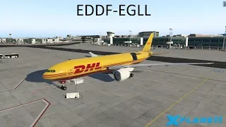 X-Plane 11 | EDDF-EGLL | B772 | Frankfurt-London Heathrow