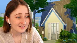 Can I build a house with an upstairs for $3000 in The Sims?