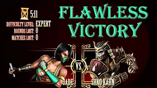 ЧИСТАЯ ПОБЕДА/ ДЖЕЙД VS ШАО КАН/ ЭКСПЕРТ/ МОРТАЛ КОМБАТ 9/ FLAWLESS VICTORY/ JADE VS SHAO KAHN