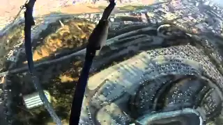 Navy Seals drop into Dodger Stadium