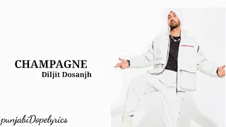 Champagne - Diljit Dosanjh (official song) - Moon child Era - New punjabi songs 2021