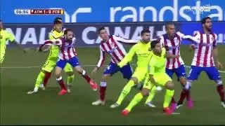 Atletico Madrid vs FC Barcelona [2-3] - Copa Del Rey 14/15 -HD-