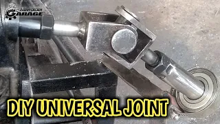 Membuat Cardan // Universal Joint Untuk Steering Gokart