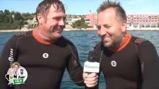 Diving with Pool Star Marcus Chamat