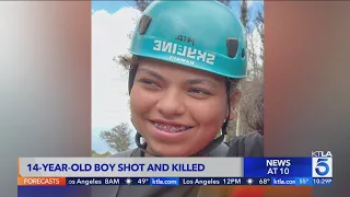 A San Bernardino mother is devastated after her 14-year-old son was shot and killed last month