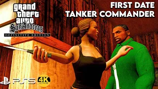 Meeting Catalina - First Date & Tanker Commander - GTA : San Andreas Definitive Edition - Gameplay