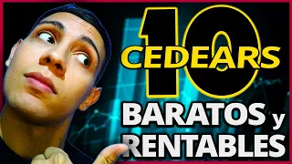 🔥 10 Mejores CEDEARs BARATOS para Invertir en *2024* 🔥