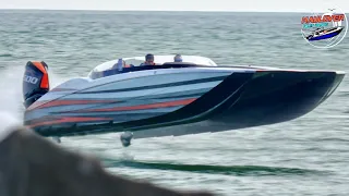 Real Speed Demon Quick Moves MTI Haulover inlet Boats