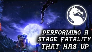 HOW TO REALLY PERFORM & UNLOCK A STAGE FATALITY THAT HAS UP! (MKXL)