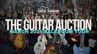 The Guitar Auction | Saleroom Tour March 2024 | Guitar Auctions at Gardiner Houlgate