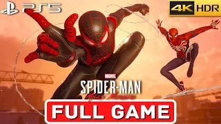 SPIDER-MAN MILES MORALES PS5 Gameplay Walkthrough - FULL GAME [4K 60FPS HDR]