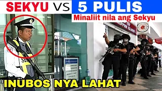 ISANG SECURITY GUARD LABAN SA 5 MGA PULIS |  INUBOS NYA LAHAT | BPI BANK ROBBERY