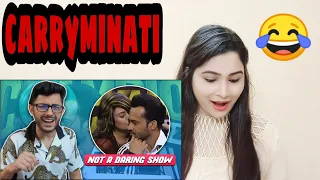 NOT A DARING SHOW REACTION Ft WAKAR ZAQA ll CARRYMINATI ll My Reaction ll Rajina Parbin#carryminati