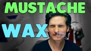 Mustache Wax Challenge | Caution : Sticky |