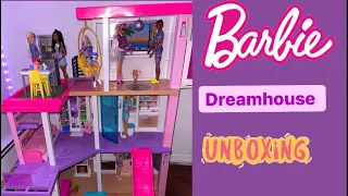 #Barbie:Dreamhouse 2021 from Mattel unboxing #barbie #doll