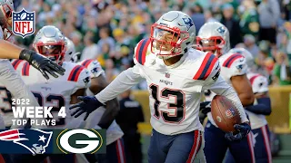 New England Patriots Top Plays vs. Green Bay Packers | 2022 Regular Season Week 4