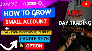 30 July live trading | Bank nifty live trading | nifty | Best Trading Setup | Live option trading