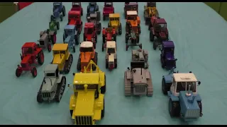 Коллекция Трактора СССР обзор моделек тракторов масштаба 1:43