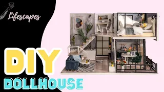 diy miniature dollhouse | the satisfied time kit 2021| lifescapes