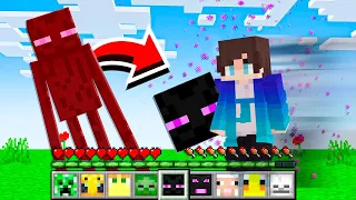 MINECRAFT PERO puedo ROBAR las HABILIDADES DE los MOBS