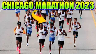 MARATONA DE CHICAGO 2023 CORRIDA COMPLETA ( Chicago Marathon Full Race ) Kelvin Kiptum World Record