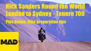 Yamaha Tenere 700 - Nick Sanders - London to Sydney (Americas)