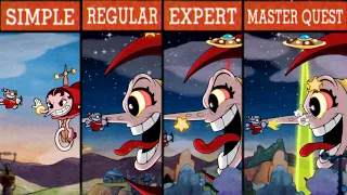 Cuphead: No Hit / Difficulty Comparison / Hilda Berg / Master Quest (03)