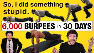 I did 200 BURPEES for 30 days. Here's what happened.