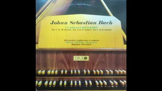 Johann Sebastian Bach: Harpsichord Concertos (Alexander Cattarino, SCO, Bohdan Warchal 1979)