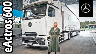 Mercedes-Benz eActros 600 - battery electric long haul truck - Weltpremiere