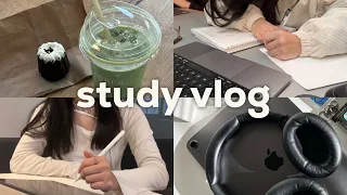 simple uni vlog 🍰 exam season, kpop dance class, what I eat as a student, studying with friends