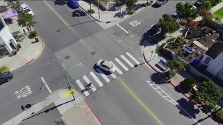 Crosswalk installed in Kensington after child was killed in a car crash