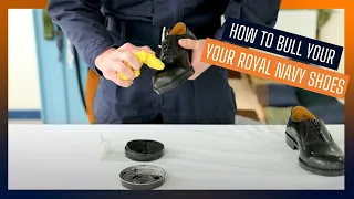 How to bull your Royal Navy shoes