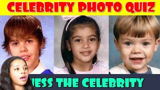 Guess the Celebrity From Their Childhood Photo | Reaction