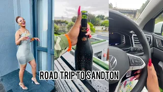 Road trip to Johannesburg: Going to Sandton and Apartment tour || South African YouTuber